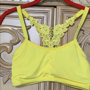 fluorescent bralette